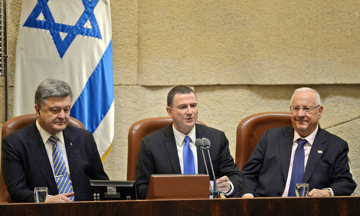 נשיא אוקראינה התקבל בכנסת עם רבי נחמן מברסלב