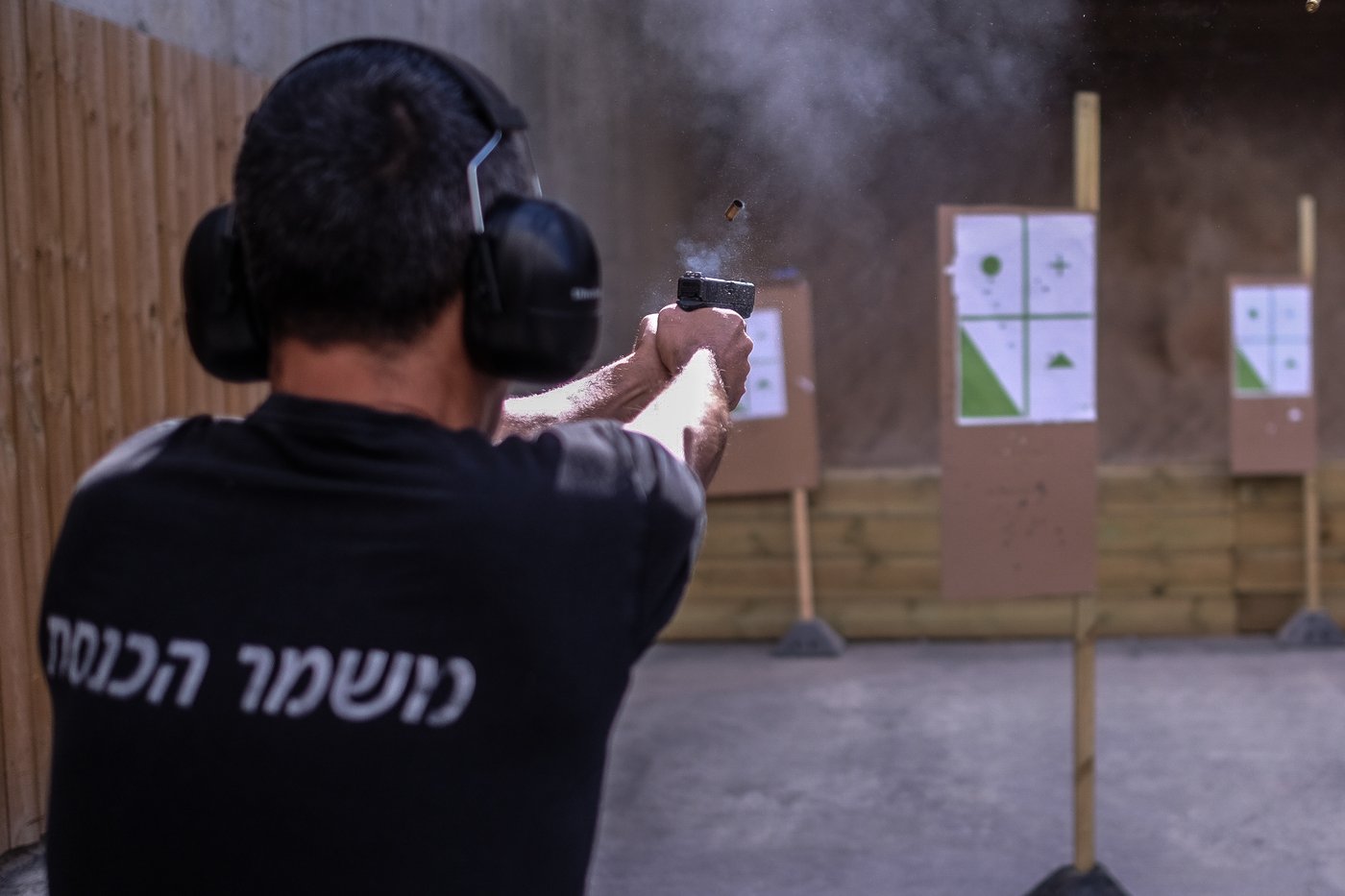 אנשי משמר הכנסת באימון ירי • תמונות