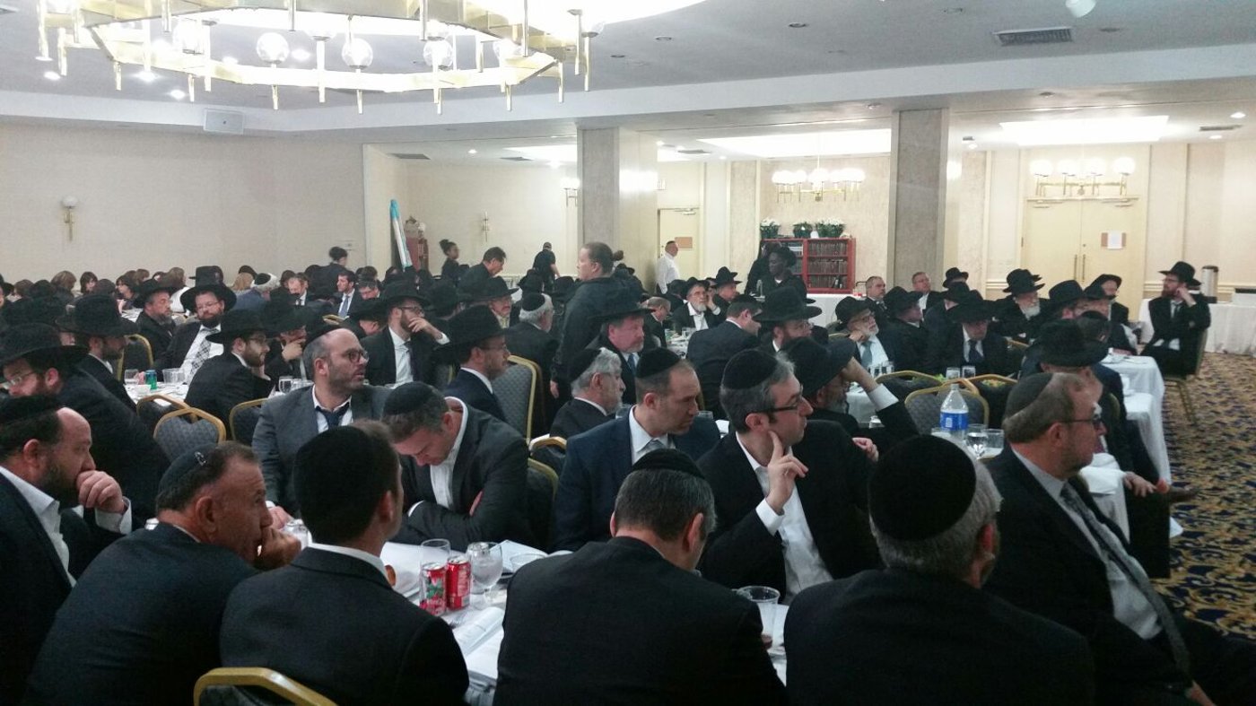 ליצמן חגג בארה"ב את הישגי החרדים. תיעוד