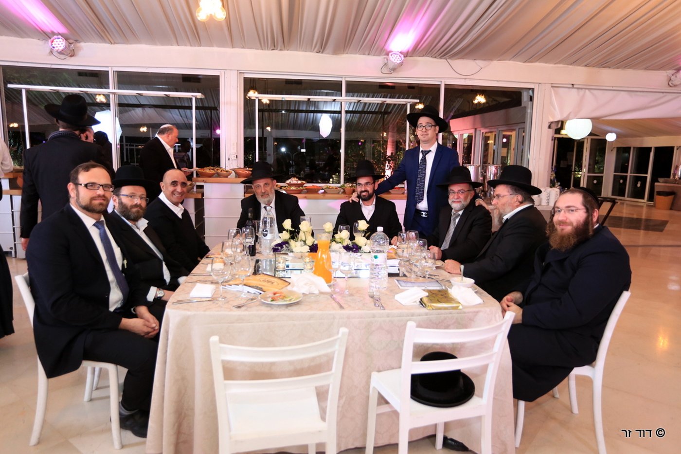מזכיר בד"צ שארית ישראל ברמץ את בנו • צפו