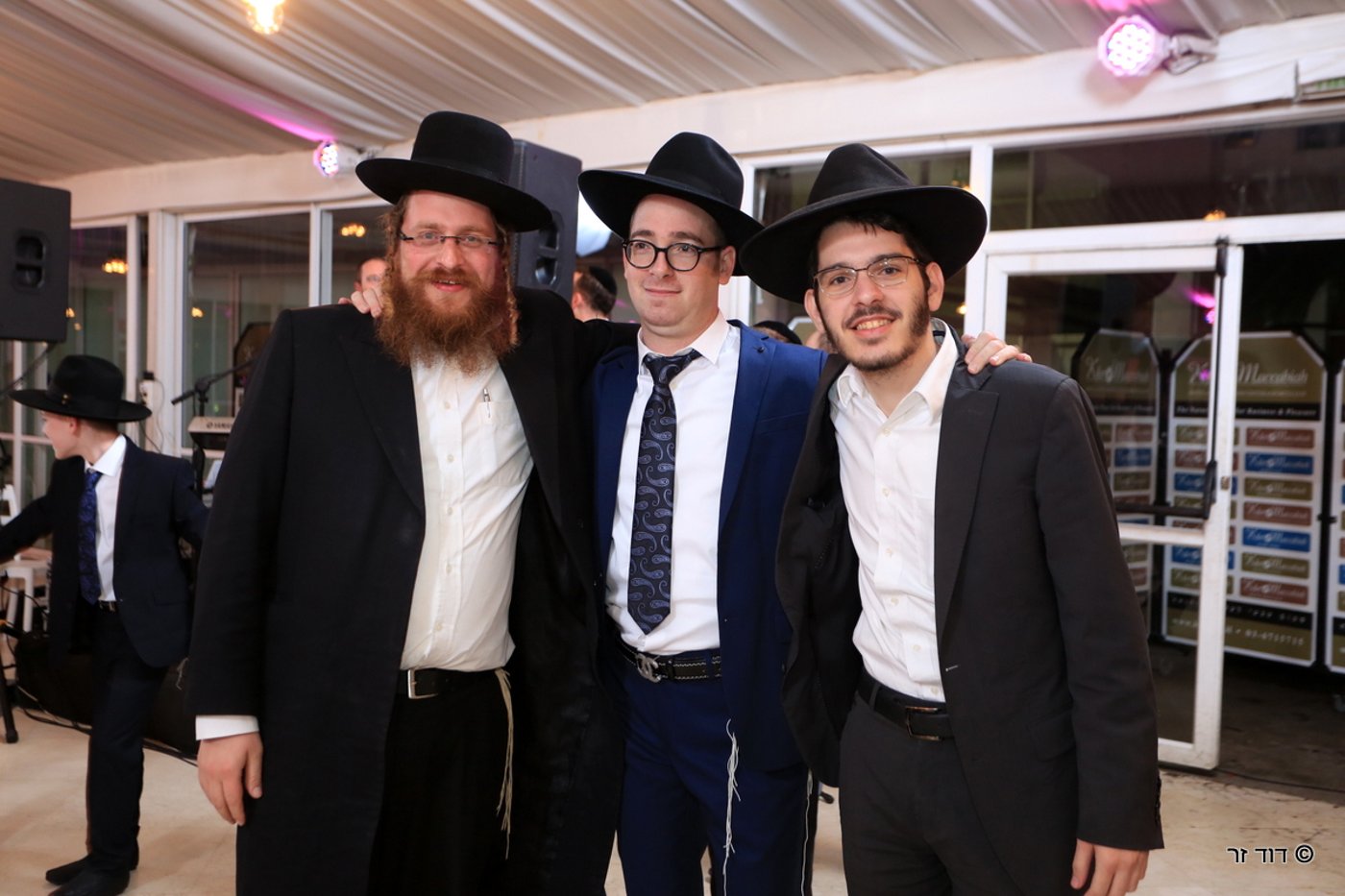 מזכיר בד"צ שארית ישראל ברמץ את בנו • צפו