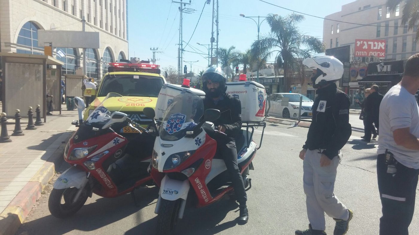 זירת הפיגוע