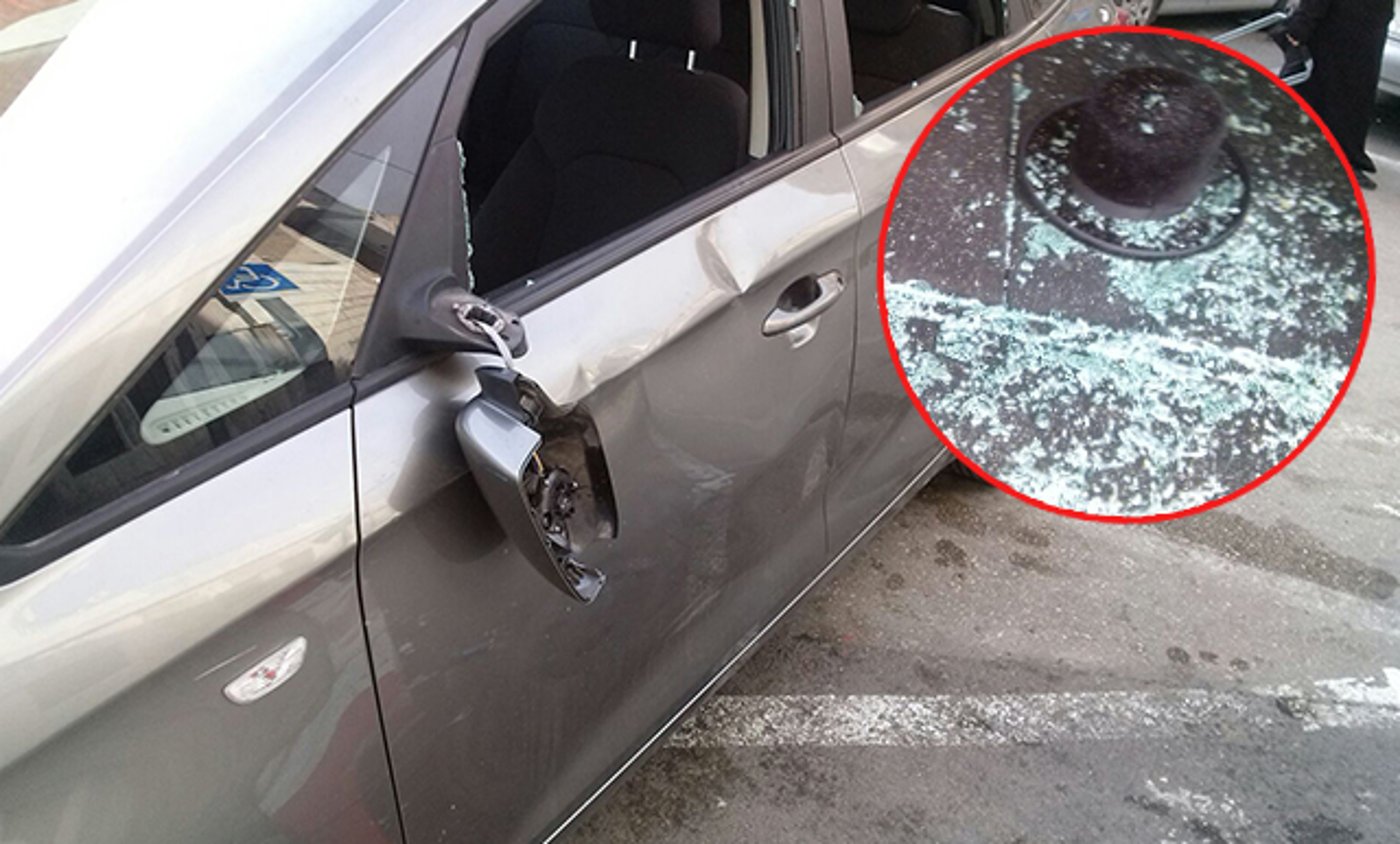 אברכים ניצלו בנס: "עשרות ילדים ערבים חסמו את הכביש ויידו מטר אבנים"