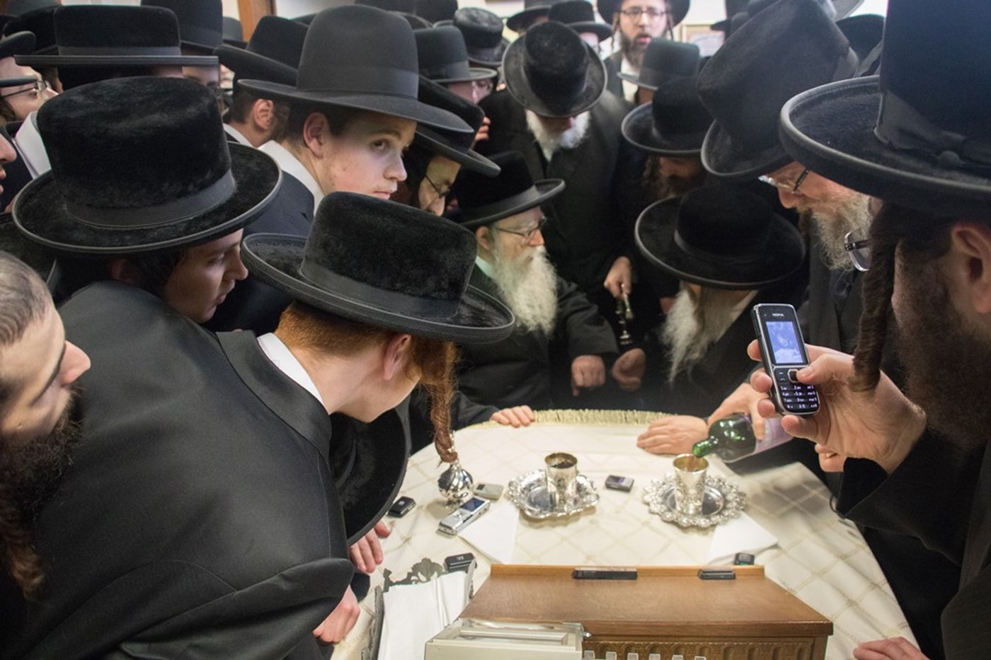 גלריה: האדמו"ר מסאטמר קפץ לביקור בזק באנטוורפן