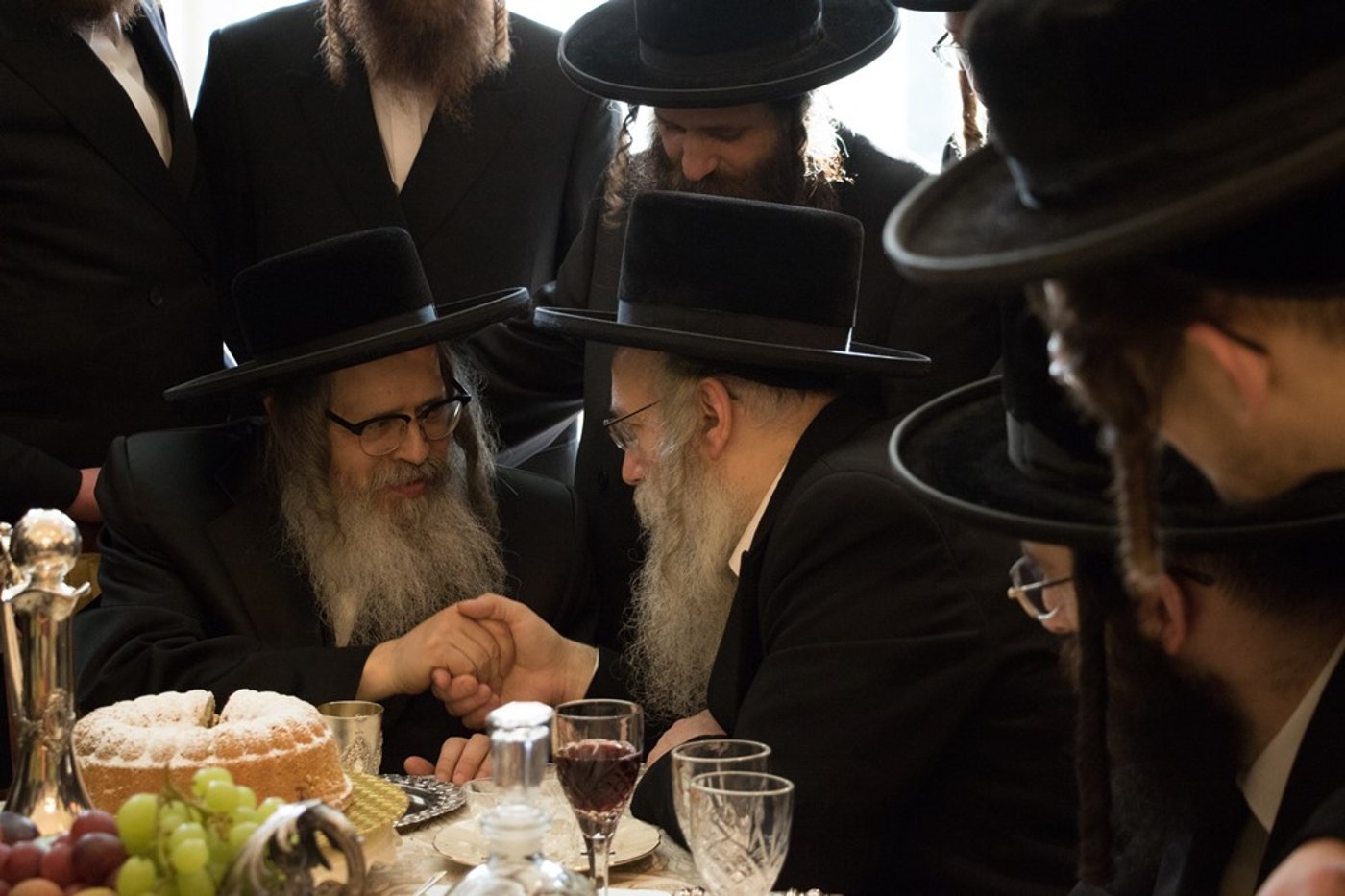 גלריה: האדמו"ר מסאטמר קפץ לביקור בזק באנטוורפן