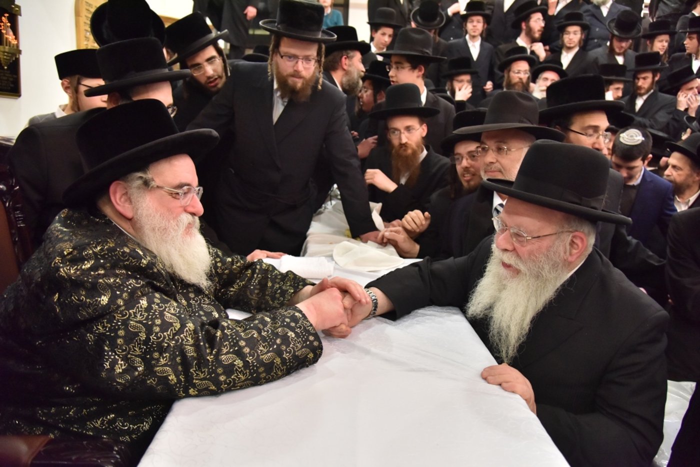 גלריה מסכמת: האדמו"ר מויז'ניץ כבש את אנטוורפן