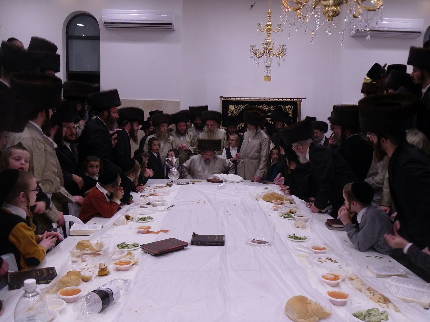האדמו"ר מלעלוב שבת בביתר עילית • גלריה
