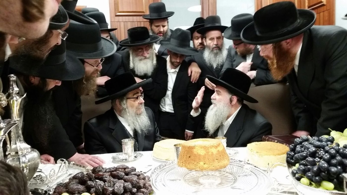 הרבי מסאטמר נועד עם רבי רפאל אבוחצירא