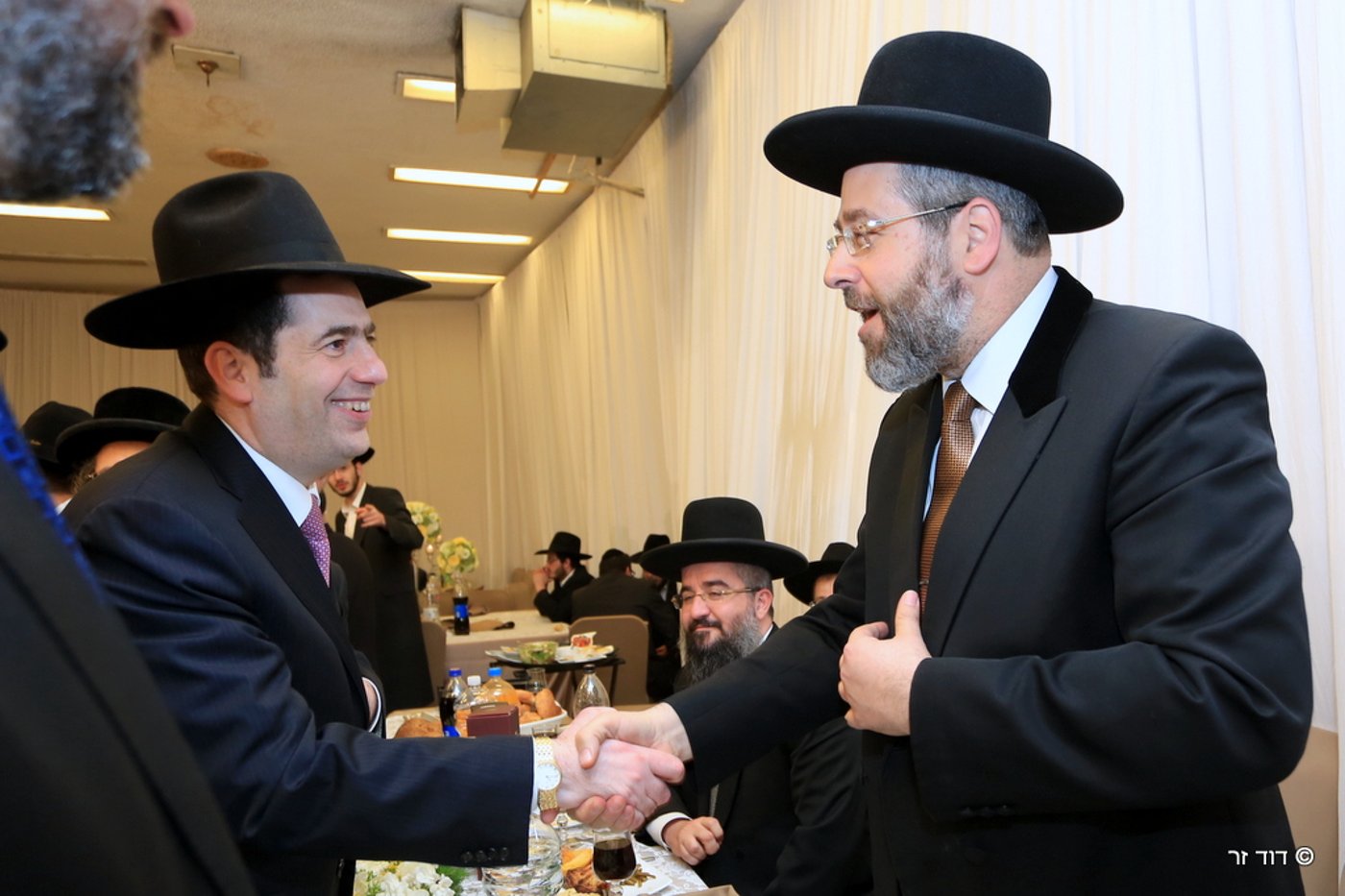 הרב רפי מנת ברמץ את בנו, כולם התייצבו