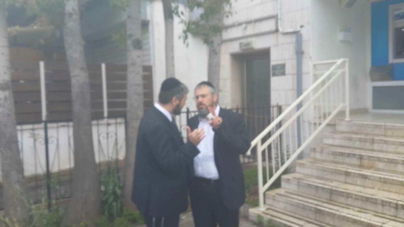 לקראת הריסה: מאות שוטרים ופקחים מפנים את הישיבה • תיעוד
