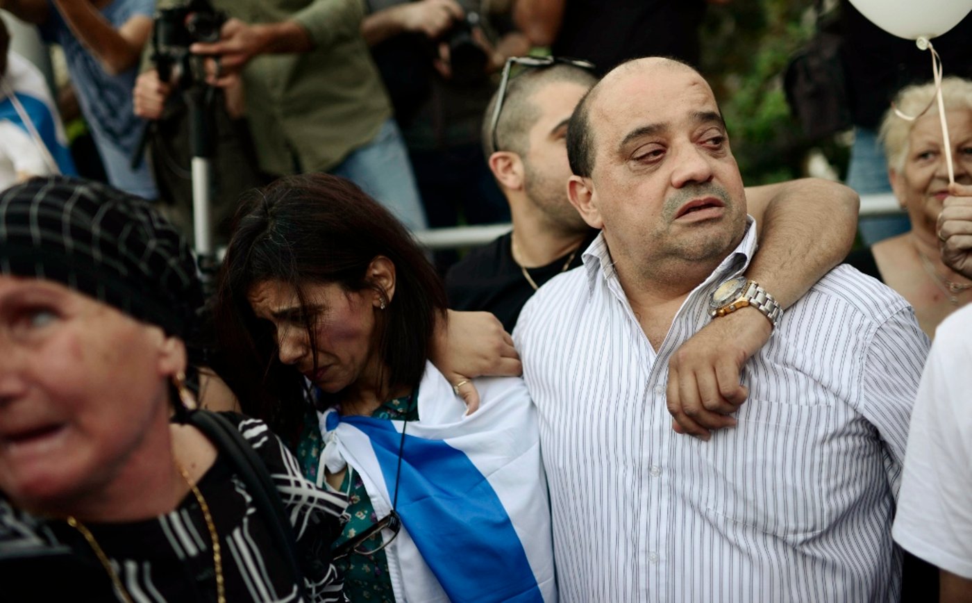 צפו: אלפים השתתפו בעצרת התמיכה בחייל אלאור אזריה