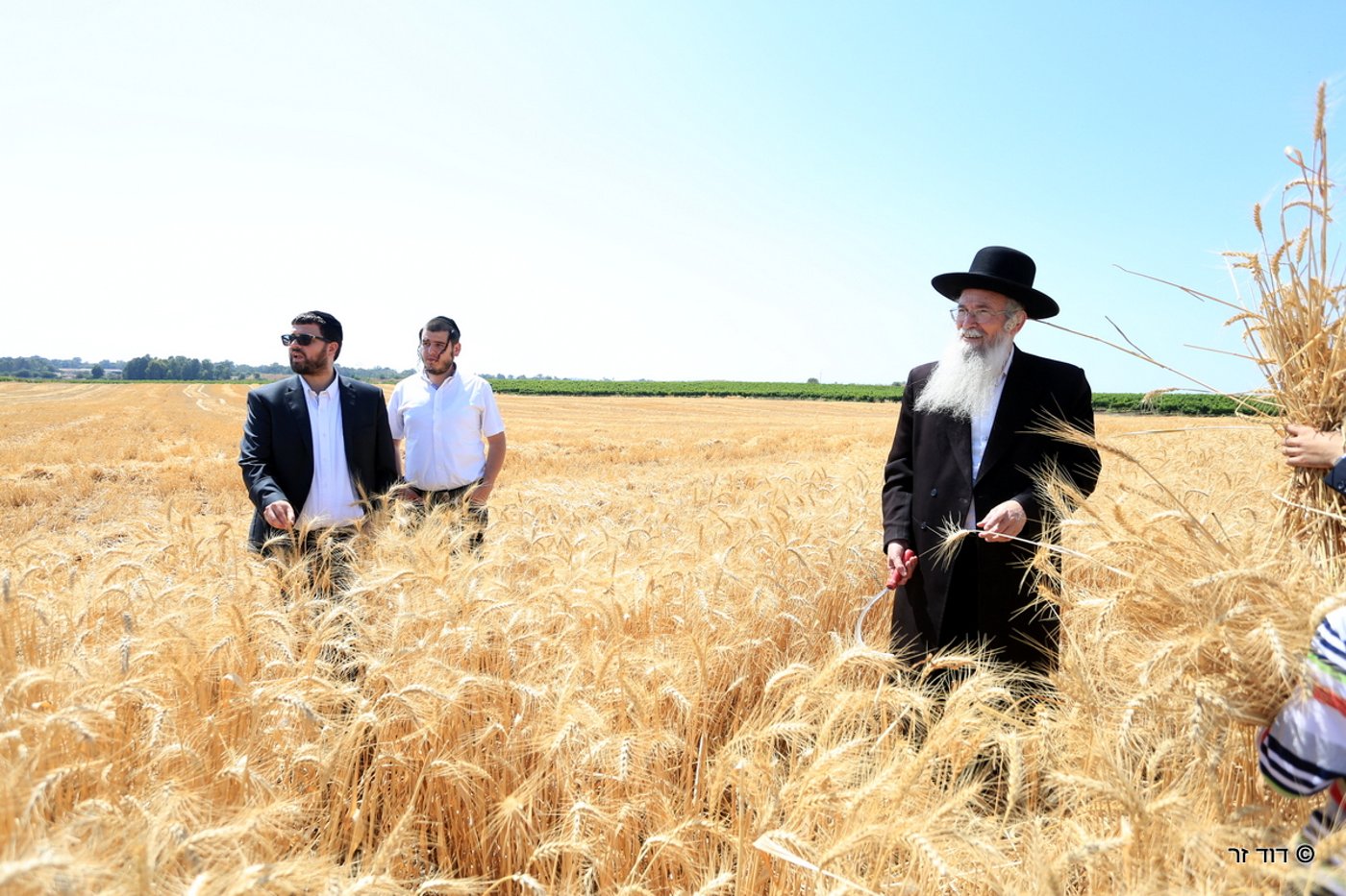 רבנים ועסקנים קיימו יחד את המצווה הנדירה
