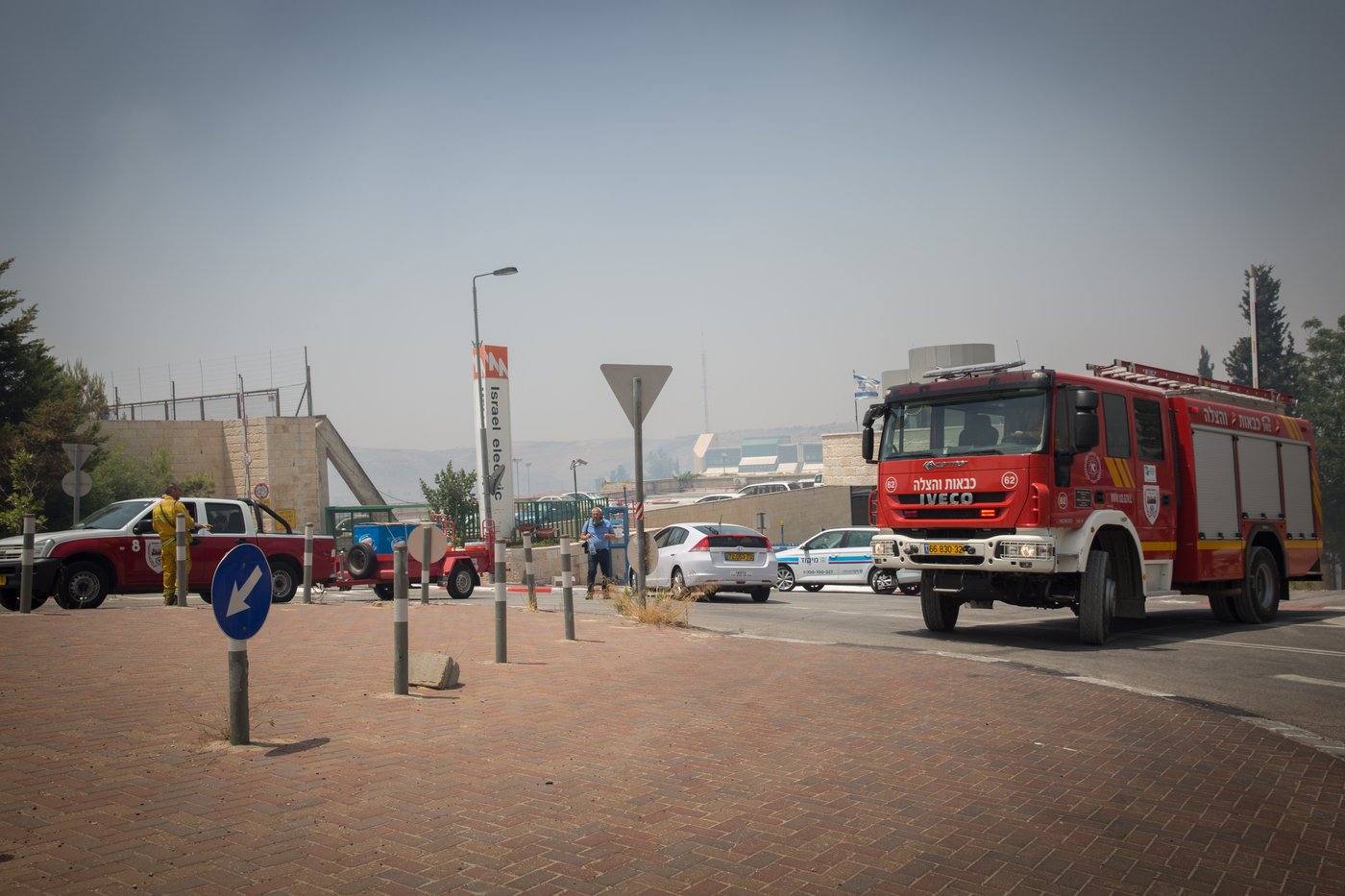 שריפת הענק בירושלים בתמונות • צפו בגלריה