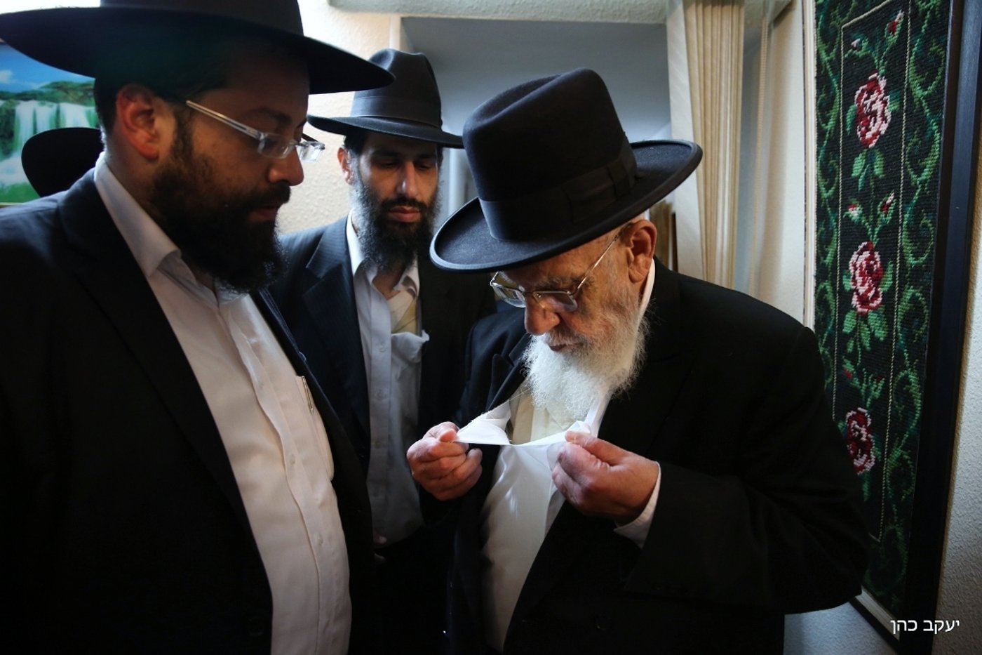 הגר"ש כהן בקריעה, הערב
