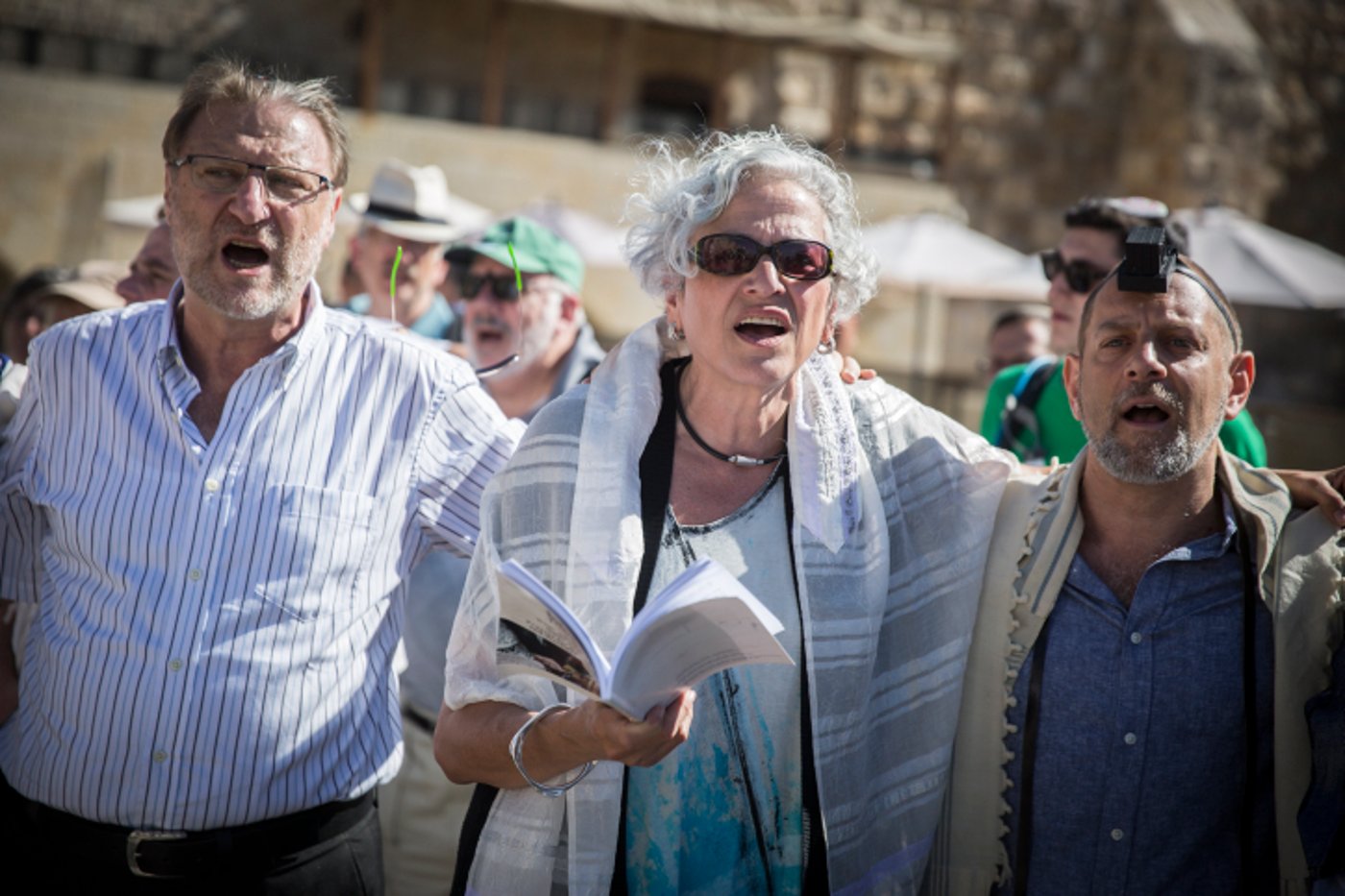 נשות הכותל והרפורמים בפרובוקציה משותפת בכותל המערבי