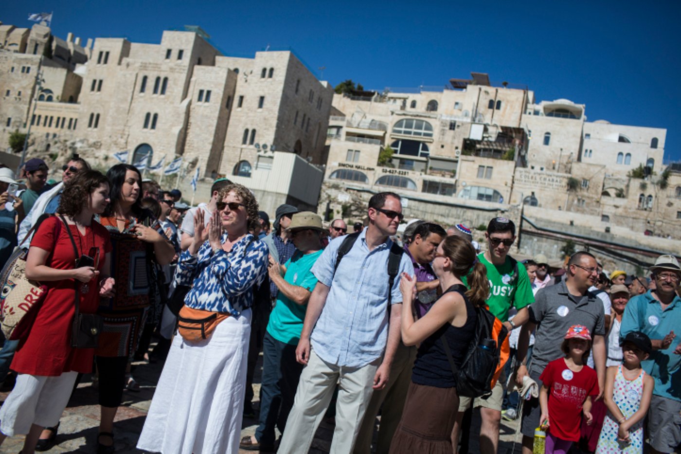 נשות הכותל והרפורמים בפרובוקציה משותפת בכותל המערבי