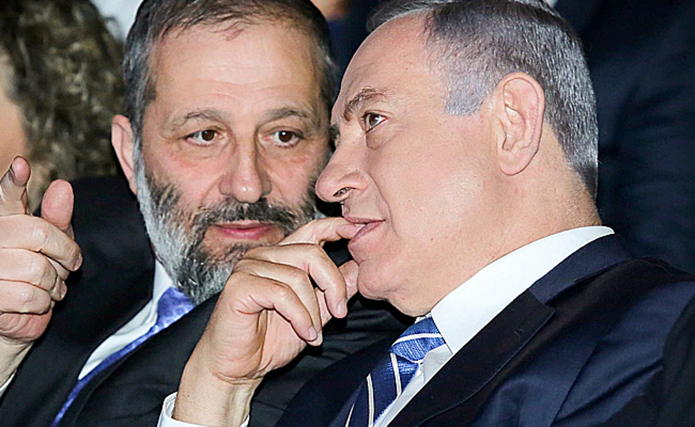 השר אריה דרעי וראש הממשלה נתניהו