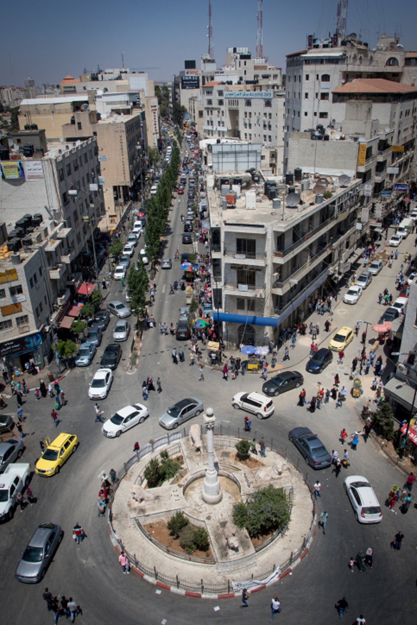 השגרה של העיר רמאללה • גלריית תמונות