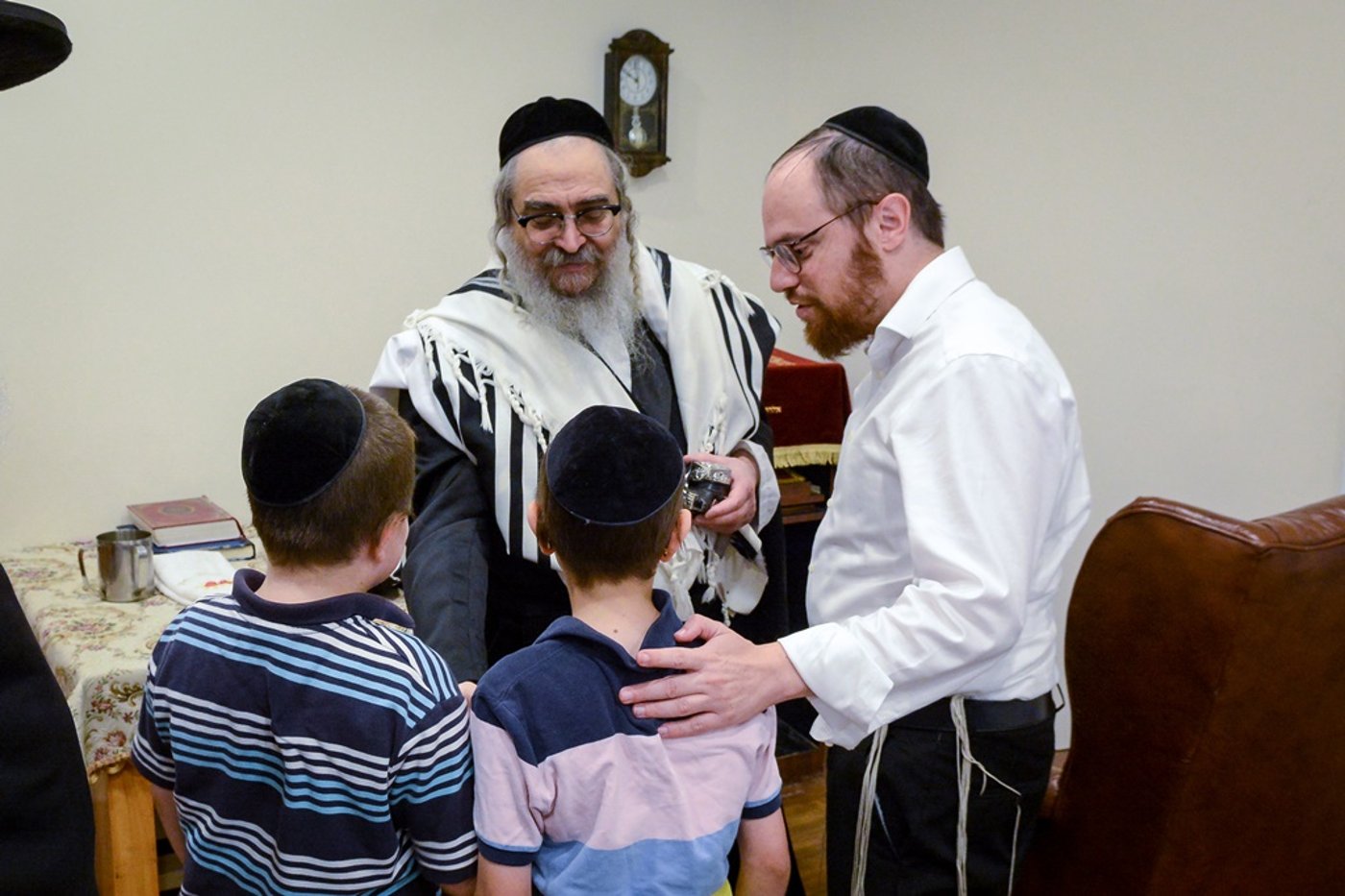 גלריה מדהימה: הרבי מסאטמר בנופש בניו המפשייר