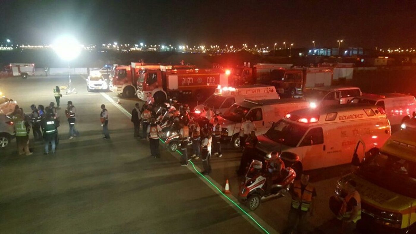 נחת בשלום מטוס אל-על שאיבד גלגל בעת ההמראה המראה