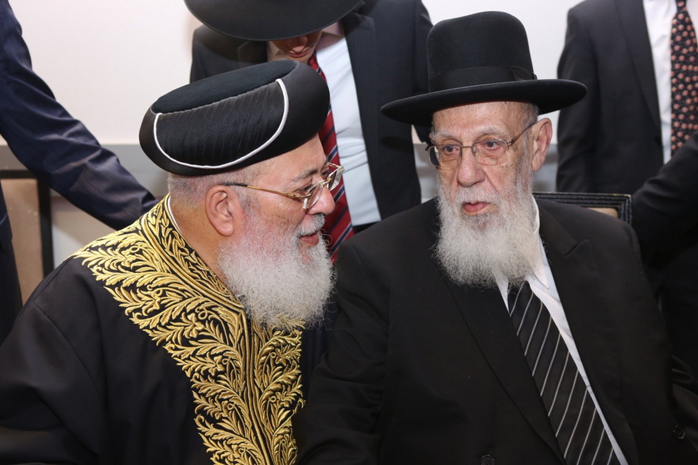התיעוד המלא: חתונת נכד הראשל"צ הגר"ש עמאר