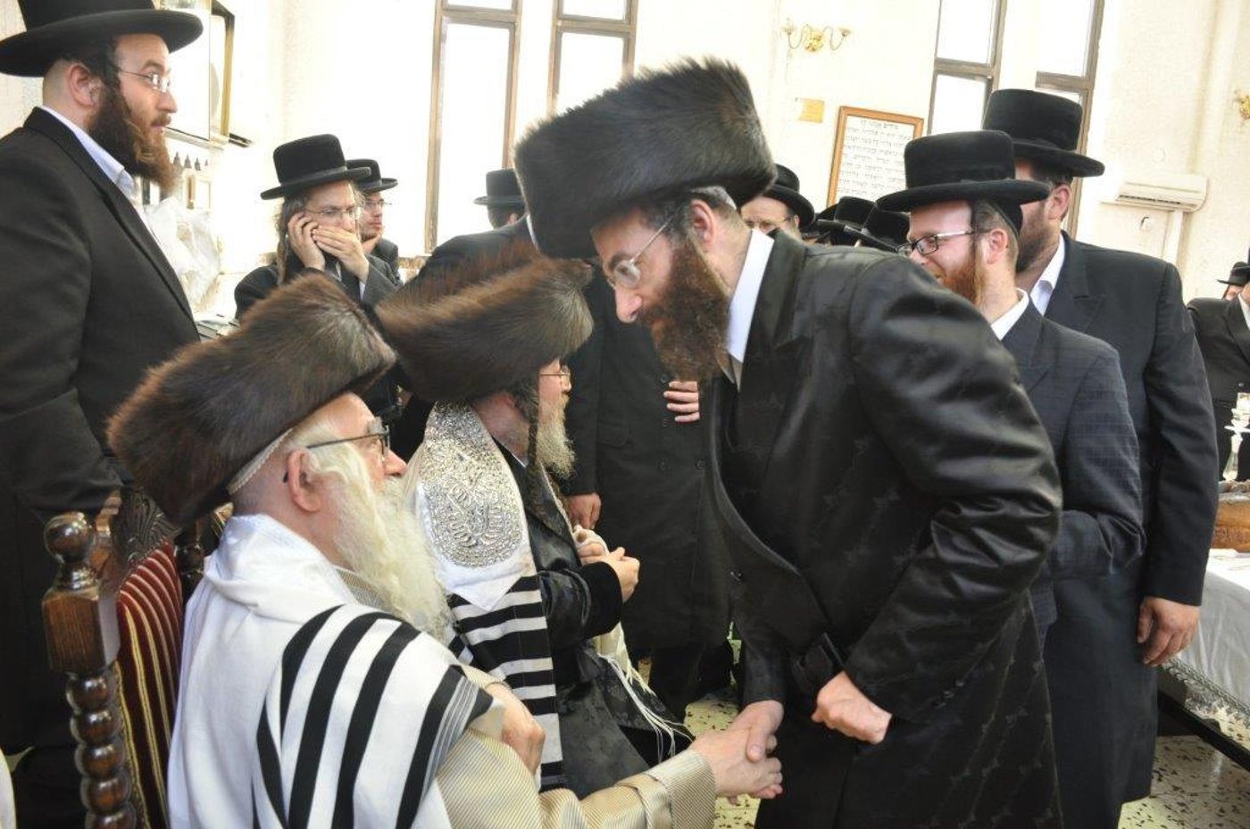תיעוד: שמחת הברית לנין האדמו"ר ממשכנות הרועים
