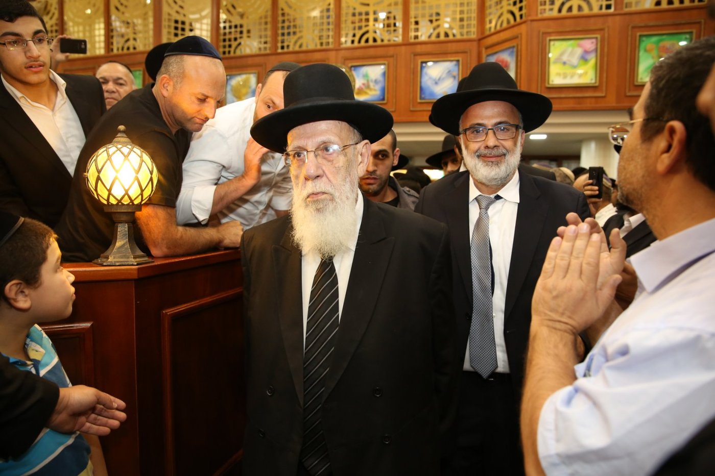 עצרת האחדות בראשות הגר"ש כהן והגר"ש עמאר