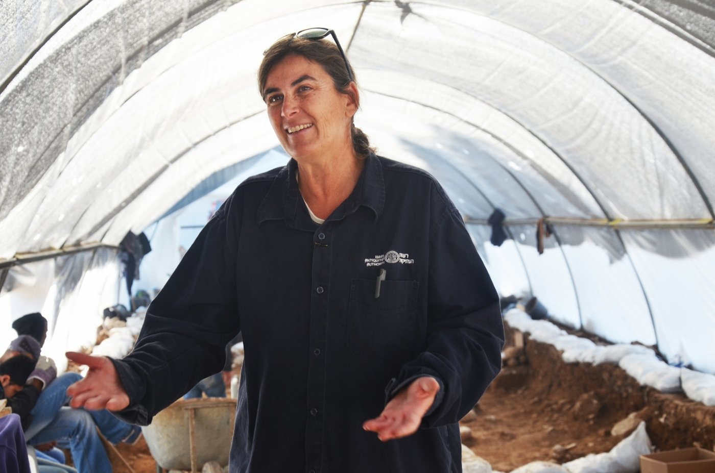 4. ד"ר רינה אבנר, מנהלת החפירה מטעם רשות העתיקות