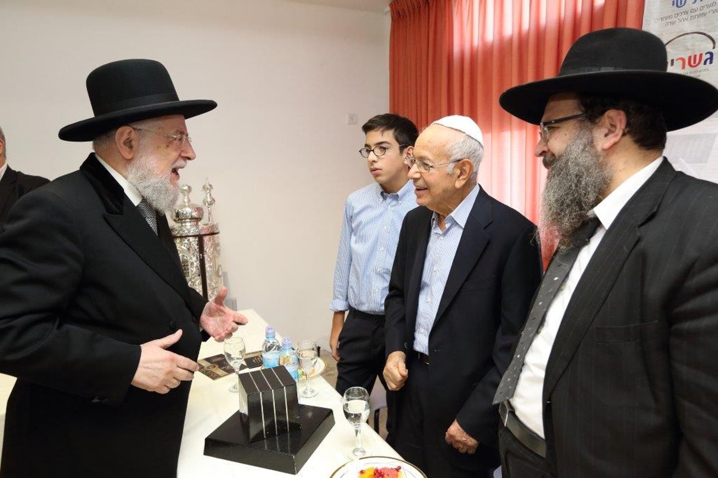 כשהגרי"מ לאו זכה לברכת כהנים מהילדים המיוחדים