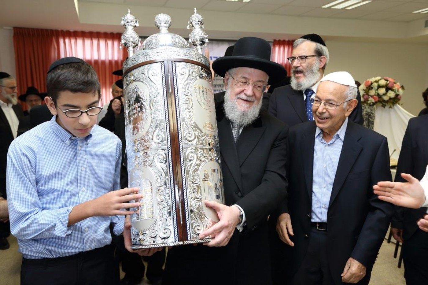 כשהגרי"מ לאו זכה לברכת כהנים מהילדים המיוחדים
