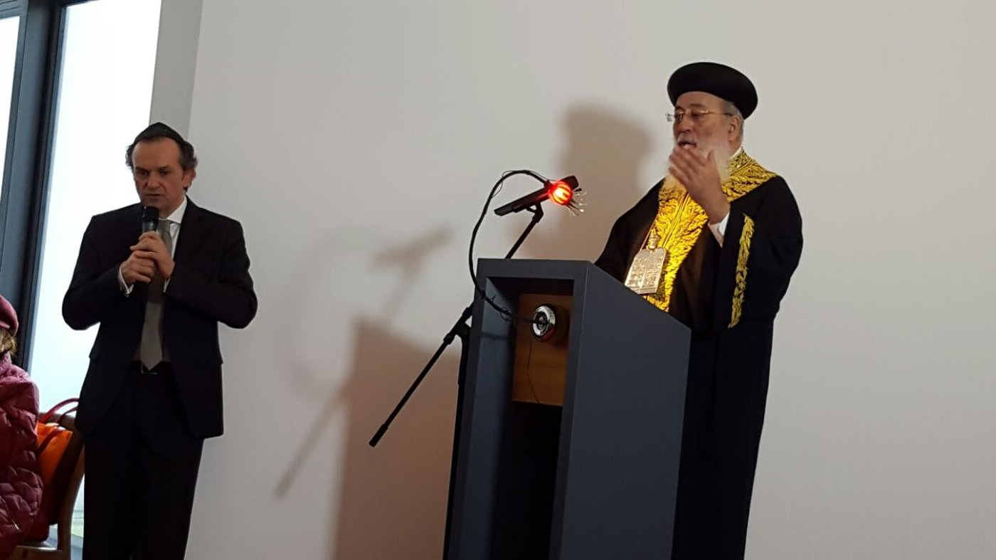 התראה ביטחונית בעת ביקור הראשל"צ הגר"ש עמאר בגרמניה