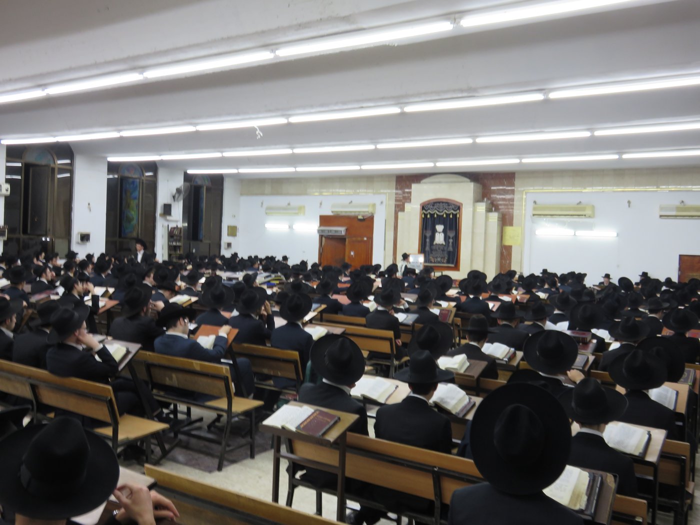 התרגשות בגרודנא: ראש הישיבה החלים ומסר שיעור כללי