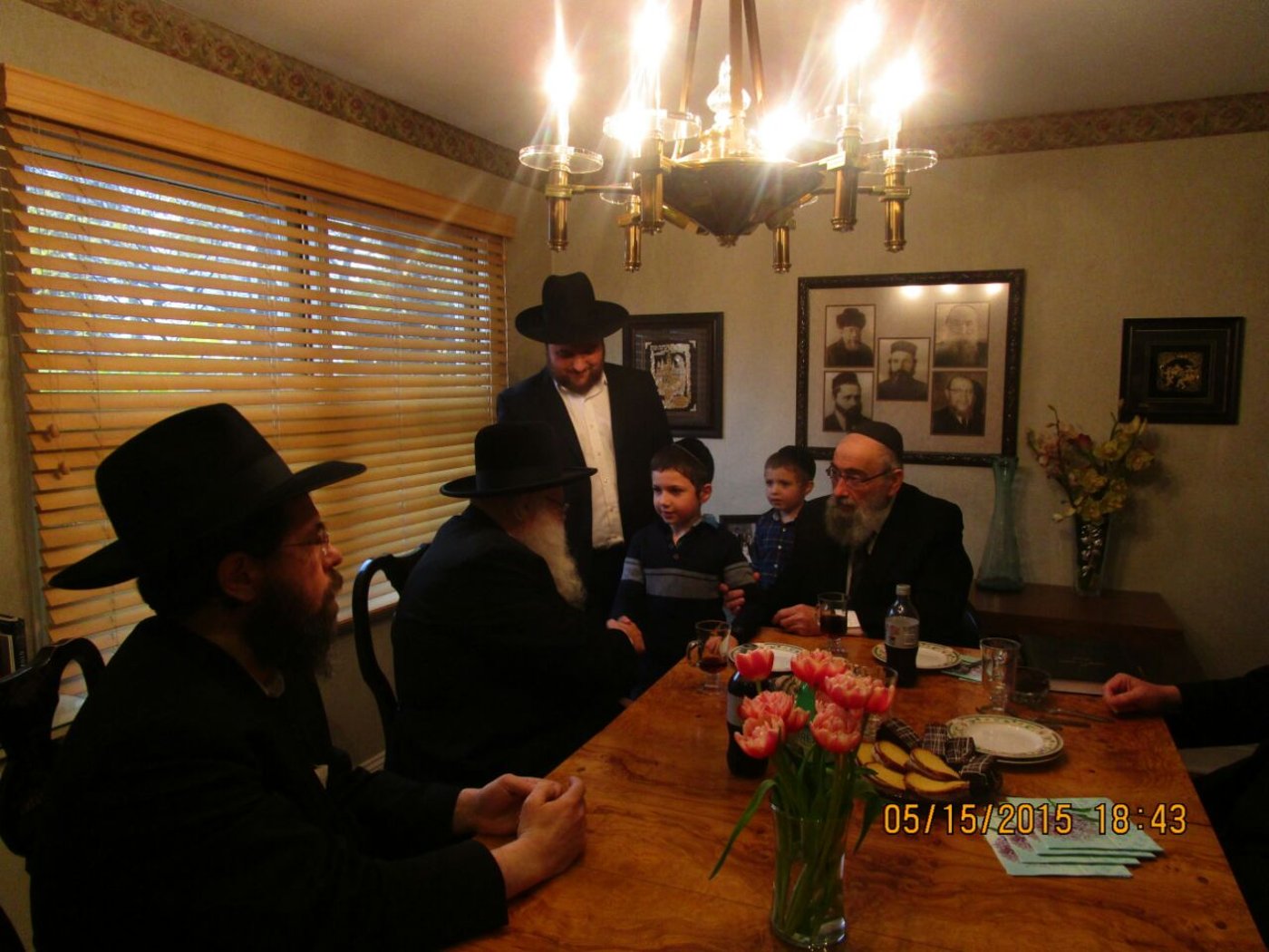 הגאון רבי שמואל יעקב בורנשטיין בביקור בארה"ב