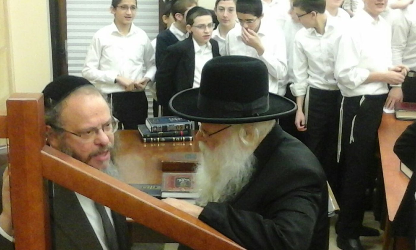 הגאון רבי שמואל יעקב בורנשטיין בביקור בארה"ב