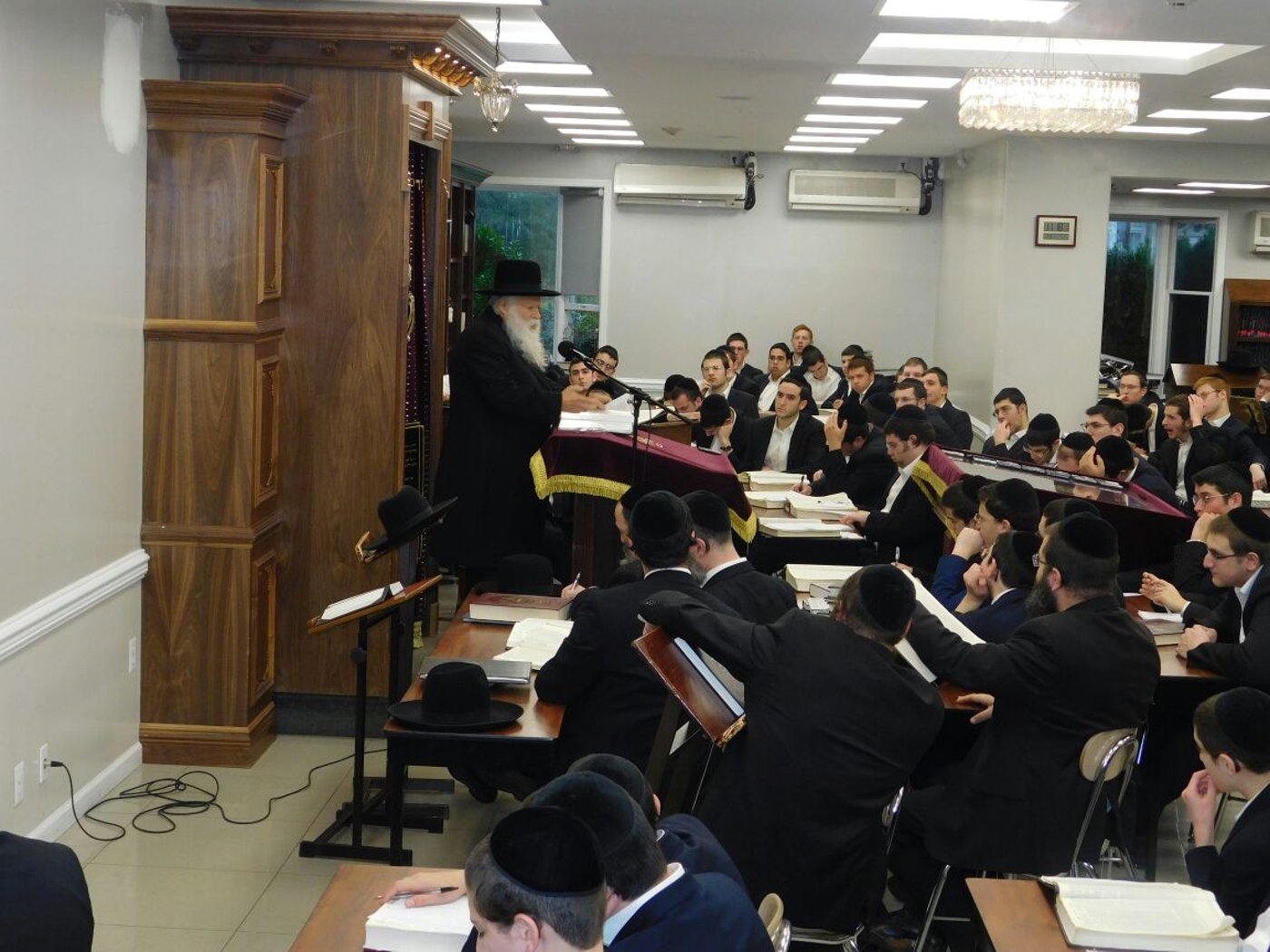 הגאון רבי שמואל יעקב בורנשטיין בביקור בארה"ב