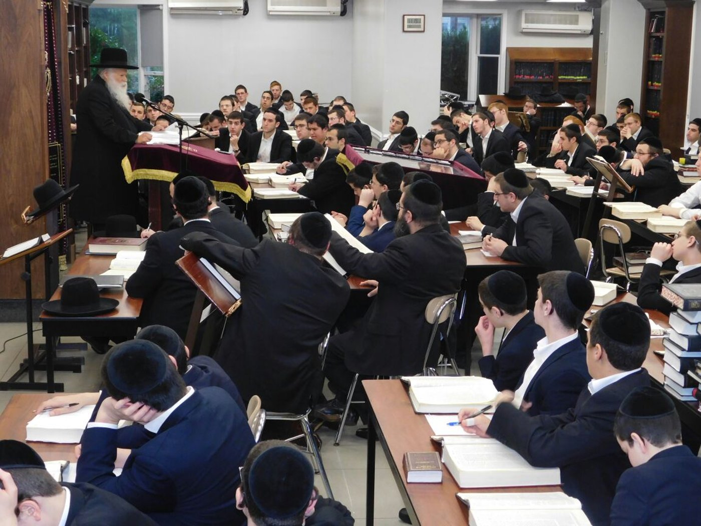 הגאון רבי שמואל יעקב בורנשטיין בביקור בארה"ב