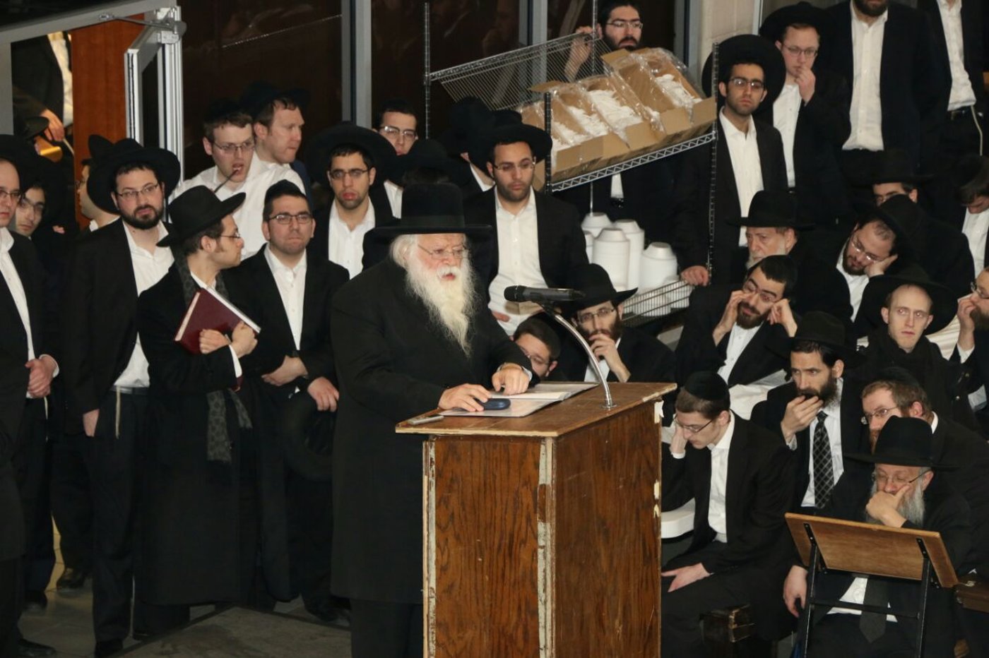 הגאון רבי שמואל יעקב בורנשטיין בביקור בארה"ב