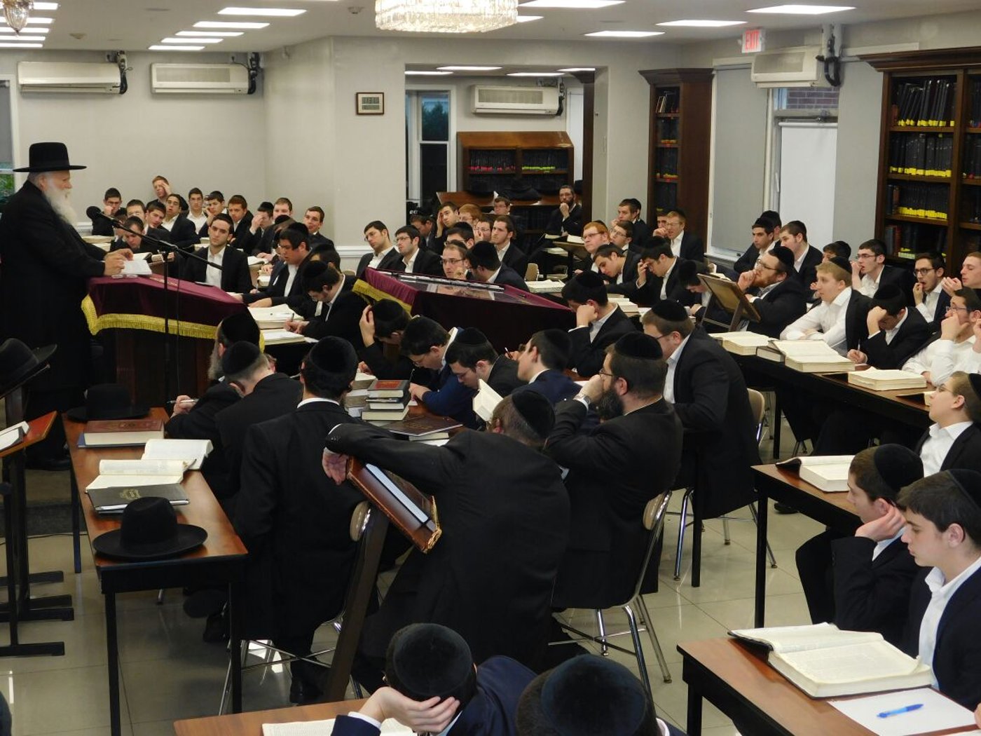 הגאון רבי שמואל יעקב בורנשטיין בביקור בארה"ב