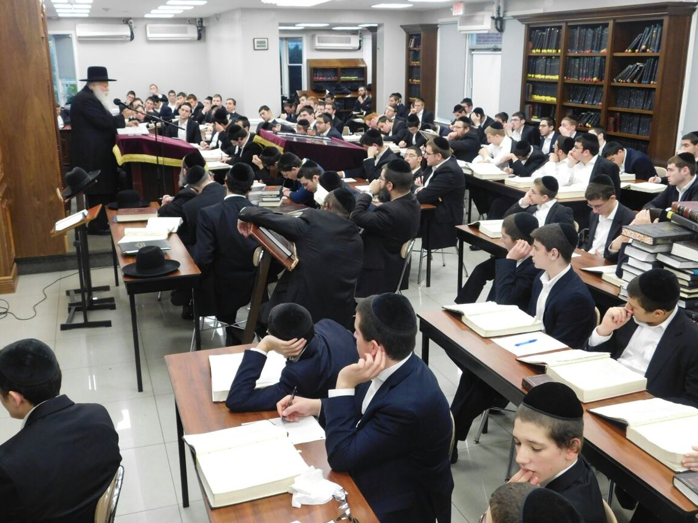 הגאון רבי שמואל יעקב בורנשטיין בביקור בארה"ב