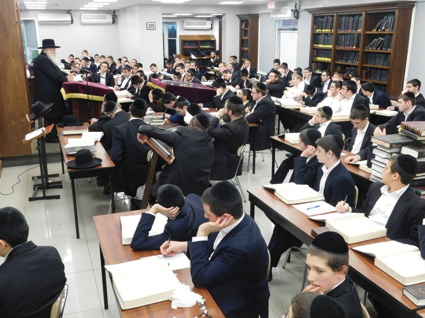 הגאון רבי שמואל יעקב בורנשטיין בביקור בארה"ב