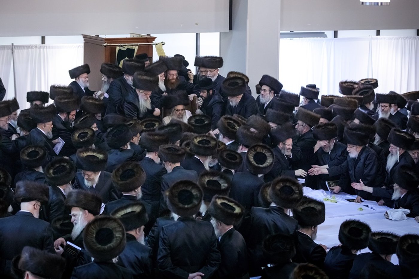 השבת המיוחדת של זקני חסידות סאטמר
