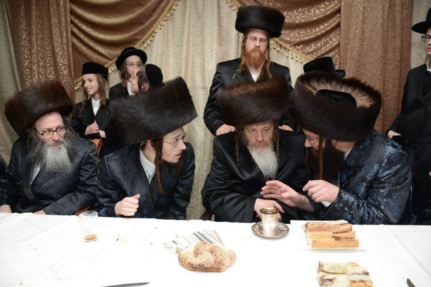 שבע ברכות לבן האדמו"ר מספינקא גני גד