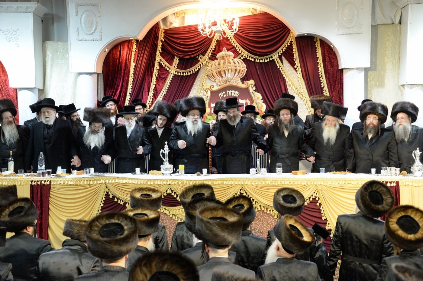 שמחת שבע ברכות המרכזית בנדבורנה. צפו