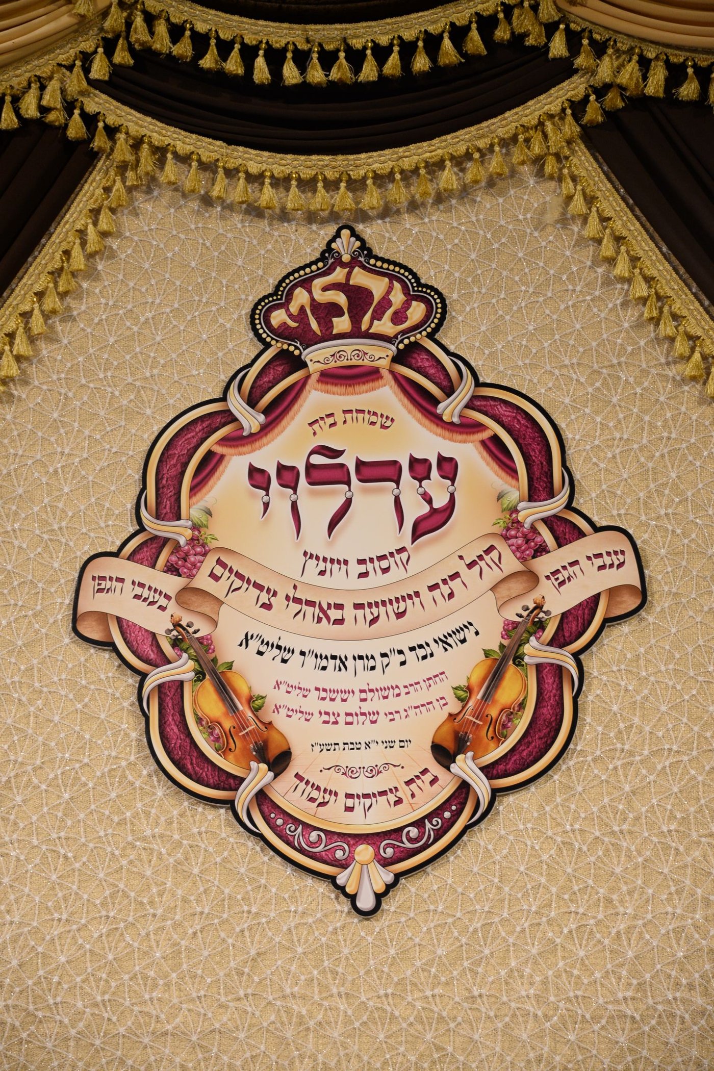 תיעוד ענק: חתונת נכד האדמו"ר מערלוי