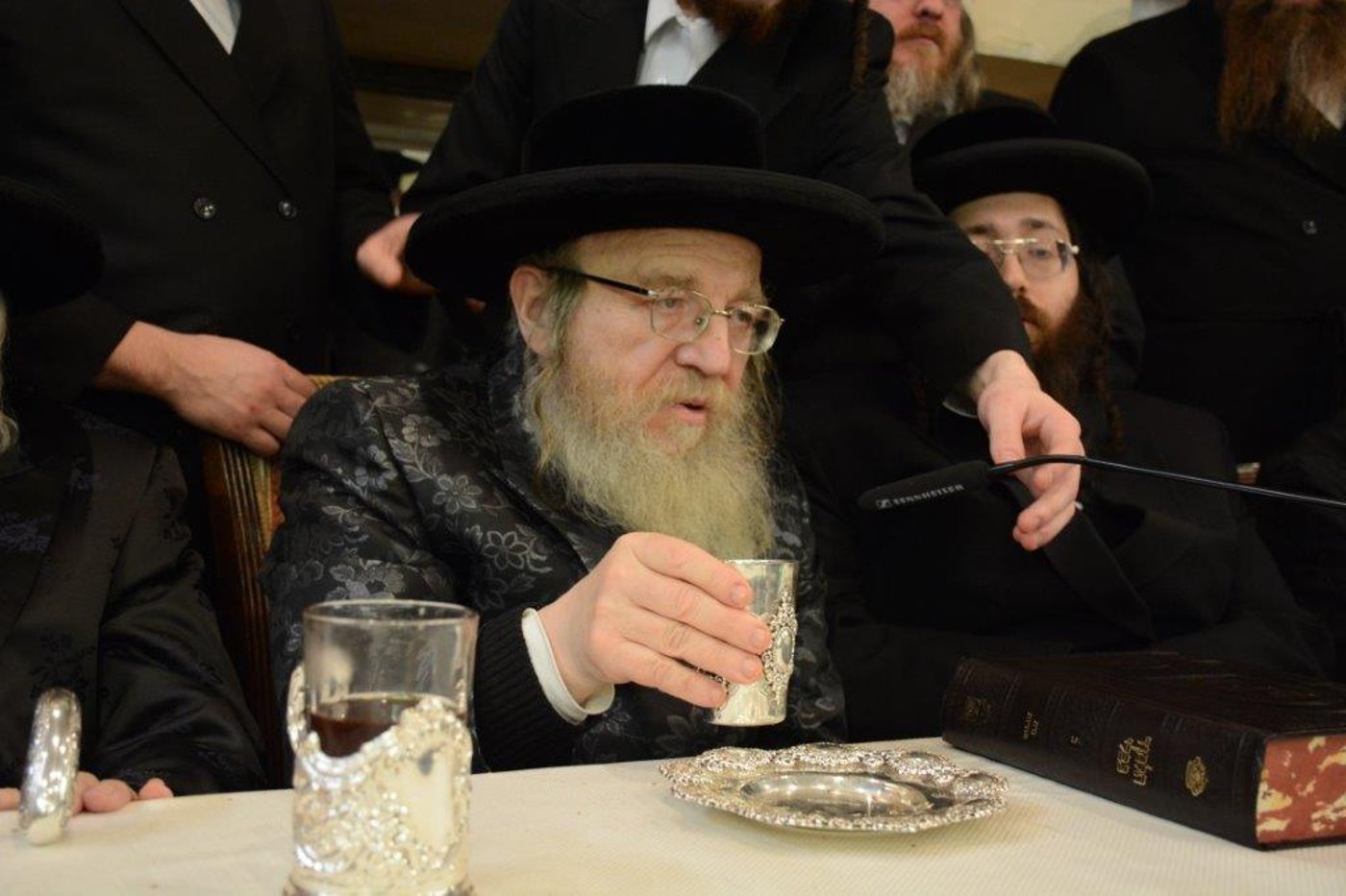 טיש יארצייט של בעל ה"אריה שאג" מצאנז ז'מיגרד זצ"ל
