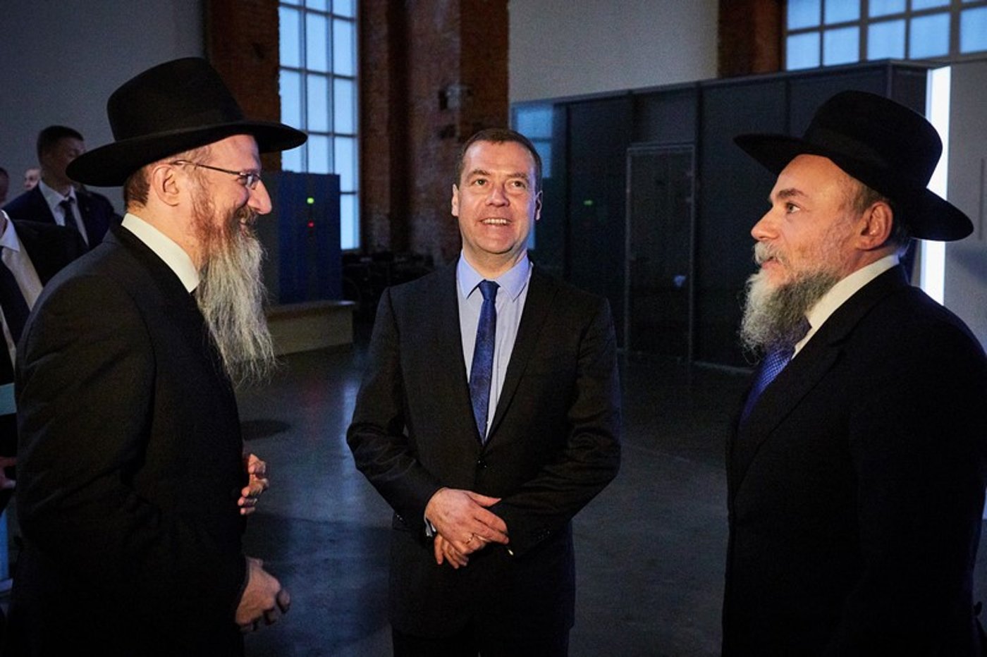 רוה"מ רוסיה מדבדב ביקר במוזיאון היהודי