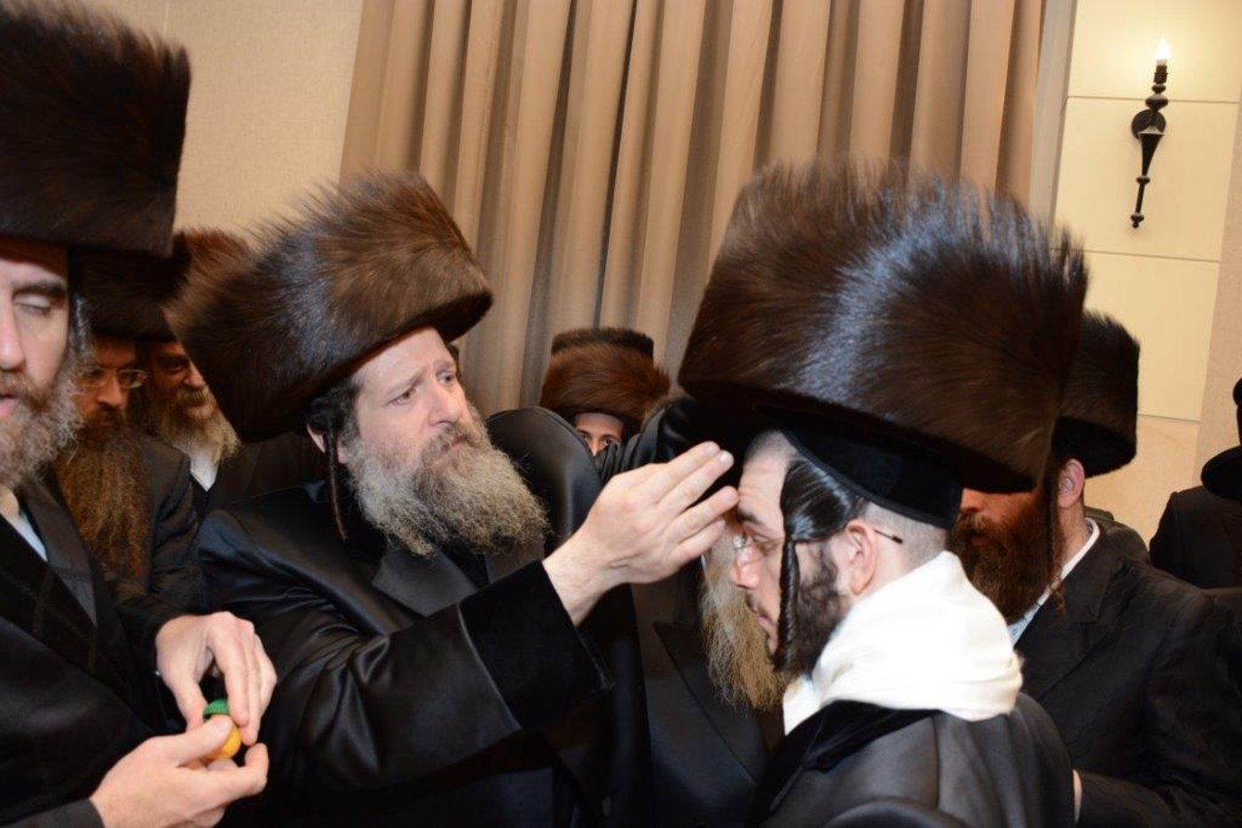שמחת החתונה בחצר שאץ אשדוד. תיעוד
