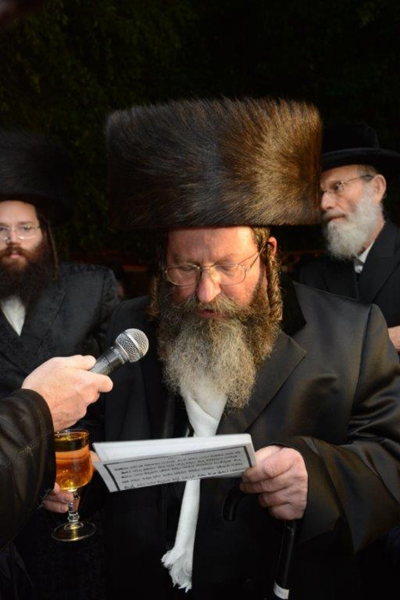 שמחת החתונה בחצר שאץ אשדוד. תיעוד