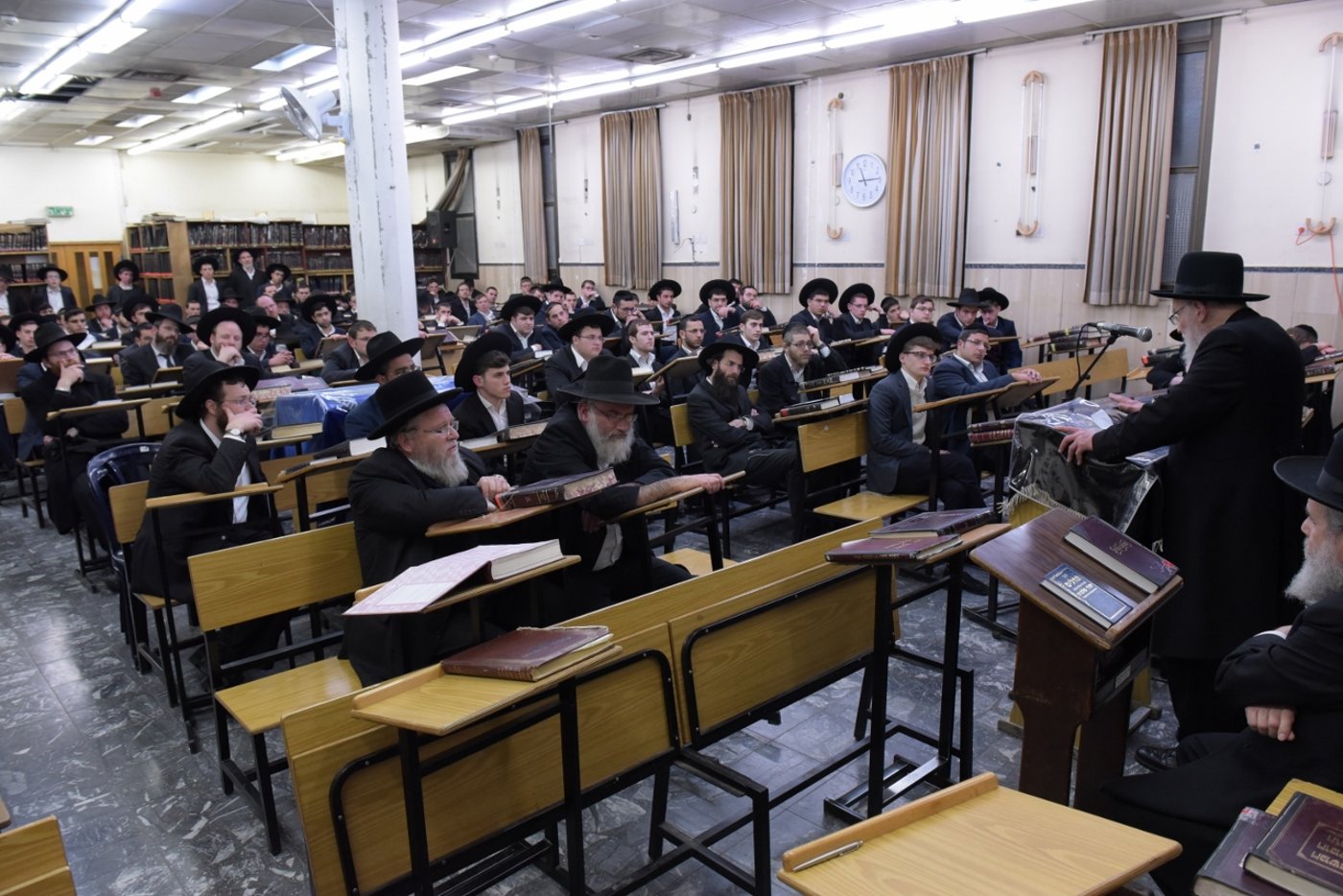 ראש ישיבת סלבודקא הגרמ"ה הירש חיזק את 'בית שמואל'