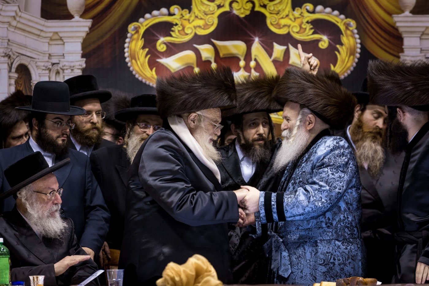 צפו בגלריה: חתונת בת האדמו"ר מבאבוב